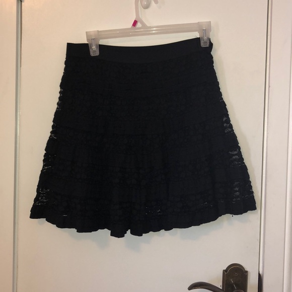 Max Studio Dresses & Skirts - Black lace skirt size Sm